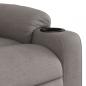 Preview: Massagesessel Taupe Stoff