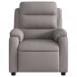 Preview: Relaxsessel Elektrisch Taupe Stoff