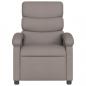 Preview: Massagesessel Elektrisch Taupe Stoff