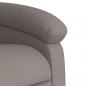 Preview: Massagesessel Elektrisch Taupe Stoff