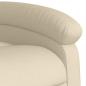 Preview: Relaxsessel Elektrisch Creme Stoff