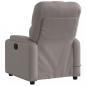 Preview: Massagesessel Elektrisch Taupe Stoff