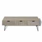 Preview: TV-Schrank mit 3 Schubladen 120x40x36 cm Grau