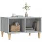 Preview: Couchtisch Grau Sonoma 60x50x36,5 cm Holzwerkstoff