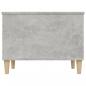 Preview: Couchtisch Betongrau 60x44,5x45 cm Holzwerkstoff