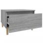 Preview: Beistelltische 2 Stk. Grau Sonoma 50x46x35 cm Holzwerkstoff