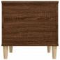 Preview: Couchtisch Braun Eichen-Optik 60x44,5x45 cm Holzwerkstoff