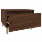 Preview: Beistelltische 2 Stk. Braun Eiche 50x46x35 cm Holzwerkstoff