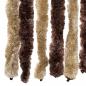 Preview: Insektenschutz-Vorhang Beige und Hellbraun 56x185 cm Chenille