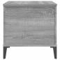 Preview: Couchtisch Grau Sonoma 60x44,5x45 cm Holzwerkstoff