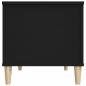 Preview: Couchtisch Schwarz 90x44,5x45 cm Holzwerkstoff