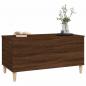 Preview: Couchtisch Braun Eichen-Optik 90x44,5x45 cm Holzwerkstoff