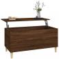 Preview: Couchtisch Braun Eichen-Optik 90x44,5x45 cm Holzwerkstoff