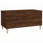 Preview: Couchtisch Braun Eichen-Optik 90x44,5x45 cm Holzwerkstoff