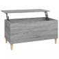 Preview: Couchtisch Grau Sonoma 90x44,5x45 cm Holzwerkstoff