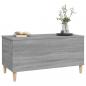 Preview: Couchtisch Grau Sonoma 90x44,5x45 cm Holzwerkstoff