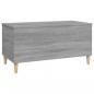 Preview: Couchtisch Grau Sonoma 90x44,5x45 cm Holzwerkstoff