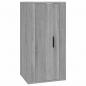 Preview: TV-Wandschrank Grau Sonoma 40x34,5x80 cm