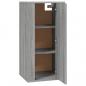 Preview: TV-Wandschrank Grau Sonoma 40x34,5x80 cm