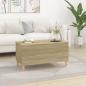 Preview: Couchtisch Sonoma-Eiche 90x44,5x45 cm Holzwerkstoff