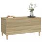 Preview: Couchtisch Sonoma-Eiche 90x44,5x45 cm Holzwerkstoff