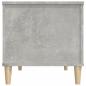 Preview: Couchtisch Betongrau 90x44,5x45 cm Holzwerkstoff