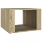 Preview: Nachttisch Sonoma-Eiche 57x55x36 cm Holzwerkstoff