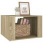 Preview: Nachttisch Sonoma-Eiche 57x55x36 cm Holzwerkstoff