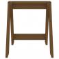 Preview: Hocker 2 Stk. Honigbraun 40x40x45 cm Massivholz Kiefer