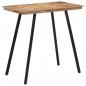 Preview: ARDEBO.de - Bartisch 110x55x105 cm Massivholz Teak