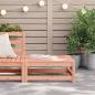 Preview: Gartenhocker 70x70x30 cm Massivholz Douglasie