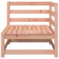 Preview: Gartensofa mit Hocker 2-Sitzer Massivholz Douglasie