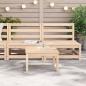 Preview: Gartensofas ohne Armlehnen 2 Stk. 70x70x67 cm Massivholz Kiefer