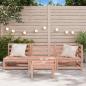 Preview: Gartensofa 3-Sitzer Massivholz Douglasie