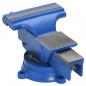Preview: Schraubstock Blau 150 mm Gusseisen