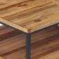 Preview: Couchtisch 90x50x39 cm Recyceltes Massivholz Teak