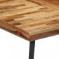 Preview: Esstisch 120x62x76 cm Massivholz Teak