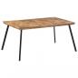 Preview: ARDEBO.de - Esstisch 169x98,5x76 cm Massivholz Teak