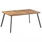 Preview: Esstisch 169x98,5x76 cm Massivholz Teak