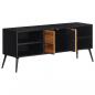 Preview: TV-Schrank 112x31x45 cm Recyceltes Massivholz Teak