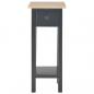 Preview: Beistelltisch Schwarz 27 x 27 x 65,5 cm Holz