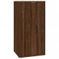 Preview: TV-Wandschrank Braun Eichen-Optik 40x34,5x80 cm