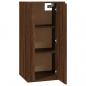 Preview: TV-Wandschrank Braun Eichen-Optik 40x34,5x80 cm