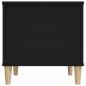 Preview: Couchtisch Schwarz 60x44,5x45 cm Holzwerkstoff