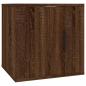 Preview: TV-Wandschrank Braun Eichen-Optik 40x34,5x40 cm