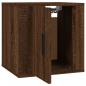 Preview: TV-Wandschrank Braun Eichen-Optik 40x34,5x40 cm