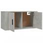 Preview: TV-Wandschrank Betongrau 80x34,5x40 cm