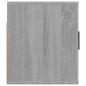 Preview: TV-Wandschrank Grau Sonoma 80x34,5x40 cm