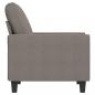 Preview: Sessel Taupe 60 cm Stoff