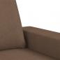 Preview: 2-Sitzer-Sofa Braun 120 cm Stoff